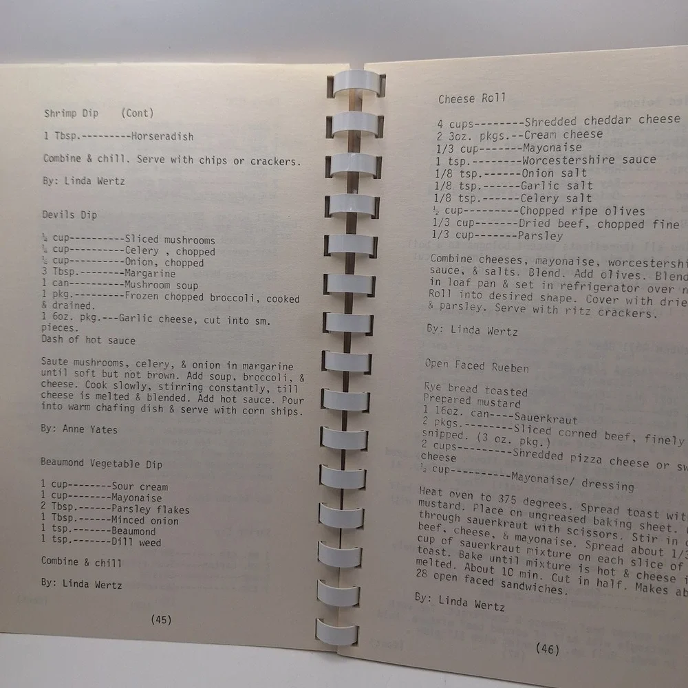 Vintage ECMCF Goodie Cook Book Lois Kettner Eaton‎ County Medical Facility